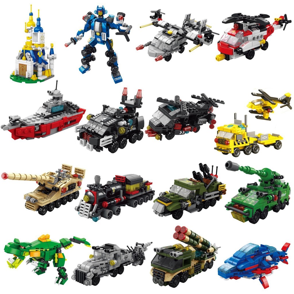 6 IN 1 City Engineering Car Po - Lego Set City review and price