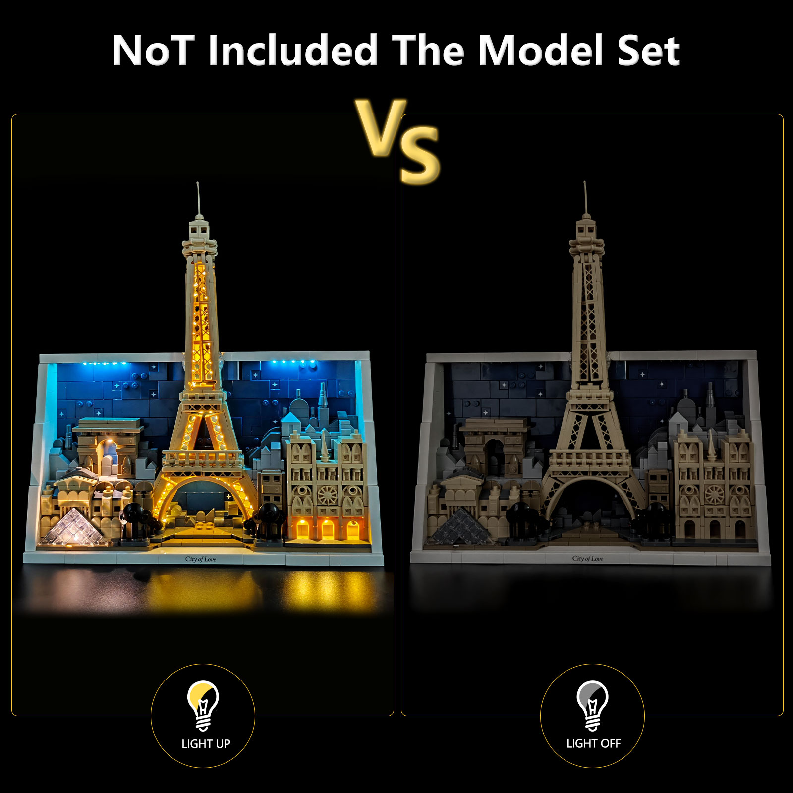 LYBMTWF LED Lighting Kit Compa - Lego Set City review and price