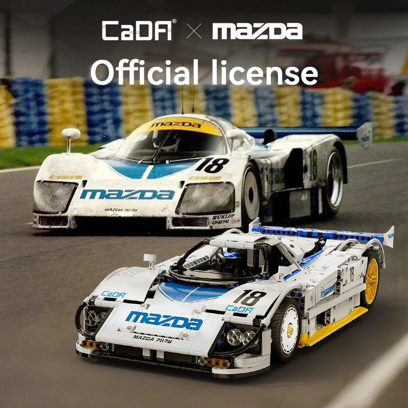 CaDA 1:10 Mazda 787B Technical - Lego Set City review and price
