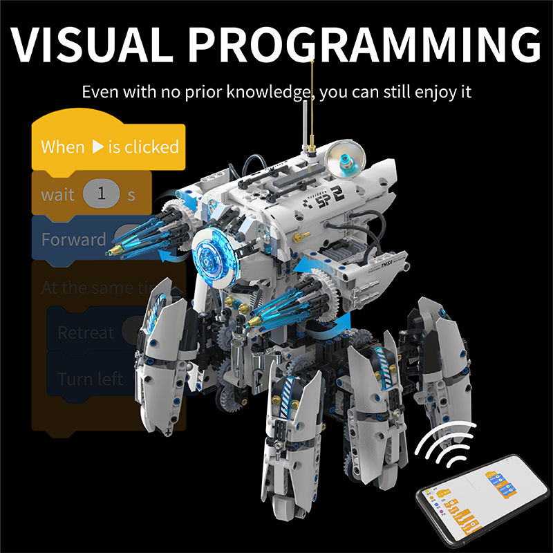 Technical Programming Hexapod  - Lego Set City review and price