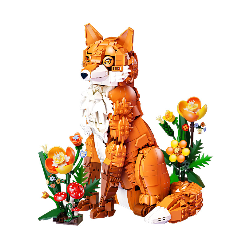 1558PCS MOC Jungle Fox Model B - Lego Set Creator review and price