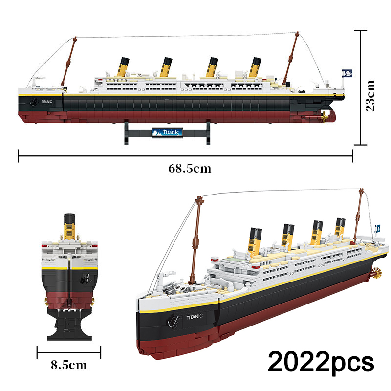 Creative Ideas Titanic Model C - Lego Set City review and price