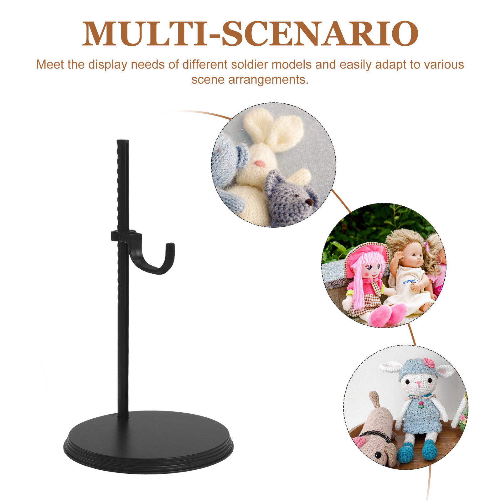 2 Pcs Adjustable Figure Base f - Action Figure Stand review and price