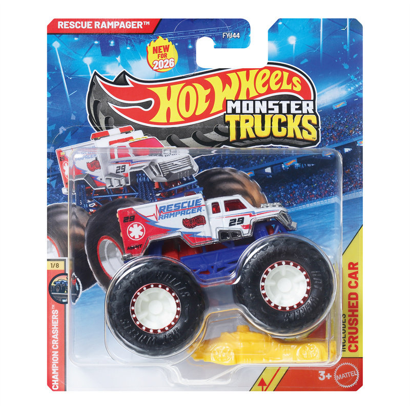Hot Wheels Car MONSTER TRUCKS  - Hot Wheels Car Monster Trucks review and price