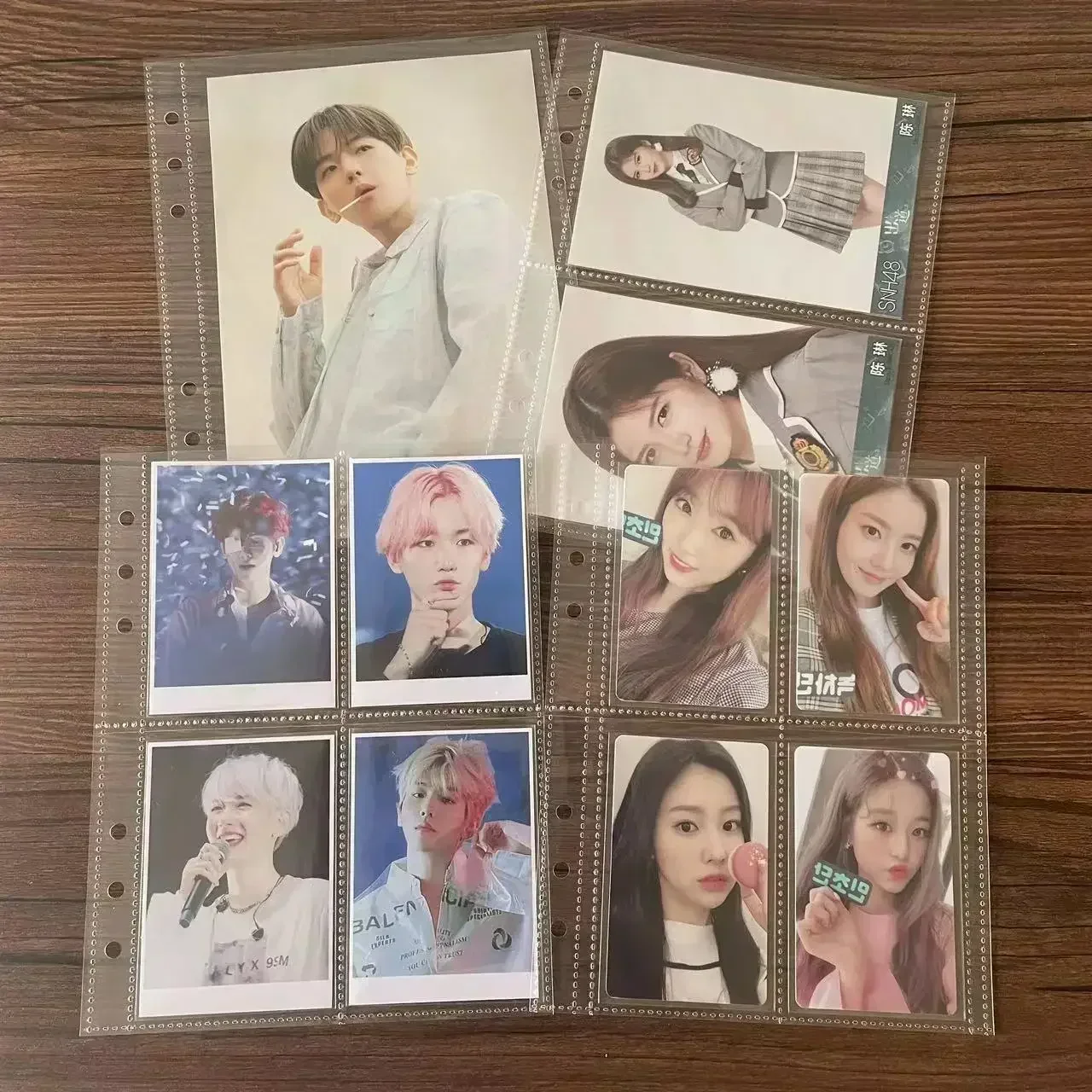 1-4 Grid Transparent Photocard - Card Penny Sleeve review and price