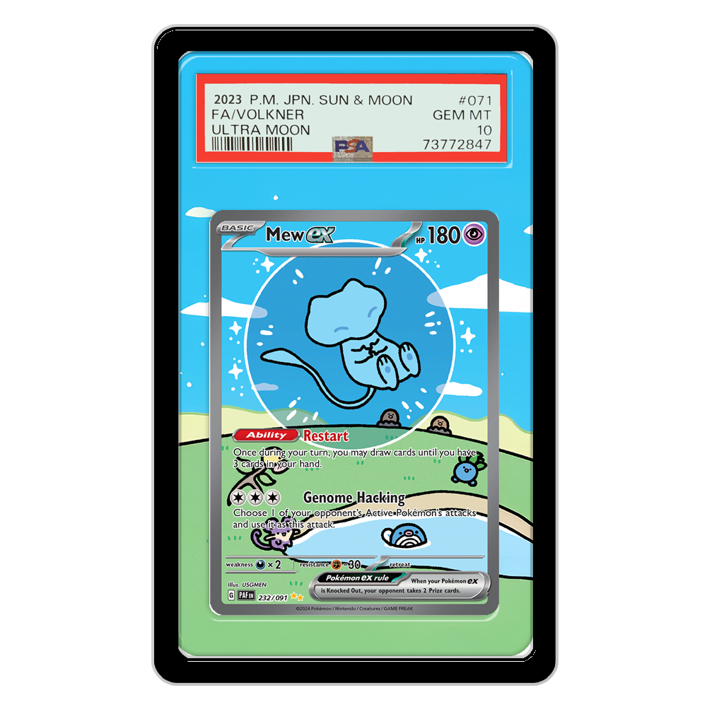 Pokemon Cards Display PTCG Mew - Display Case Acrylic review and price