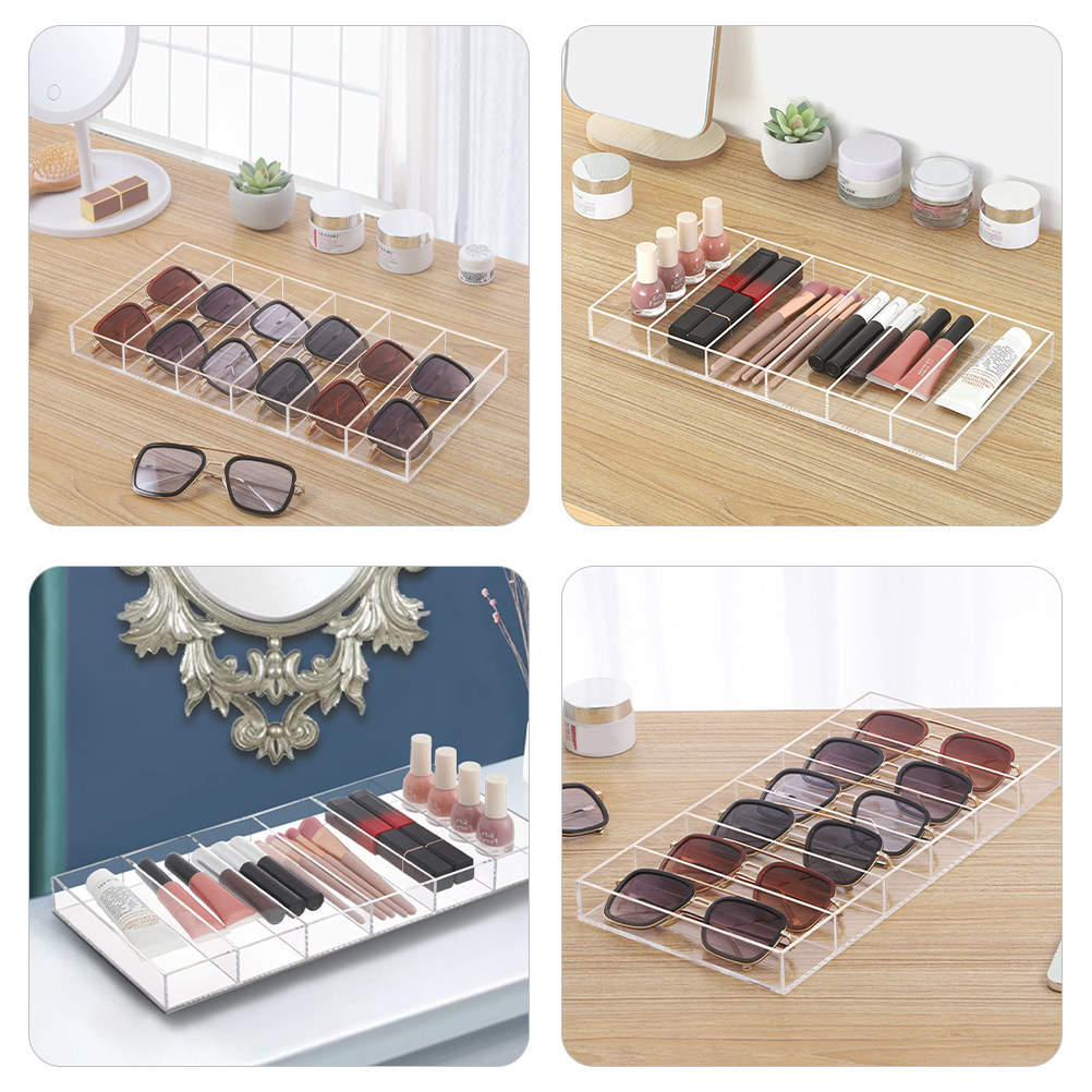 6 Slots Sunglasses Organizer T - Display Case Acrylic review and price