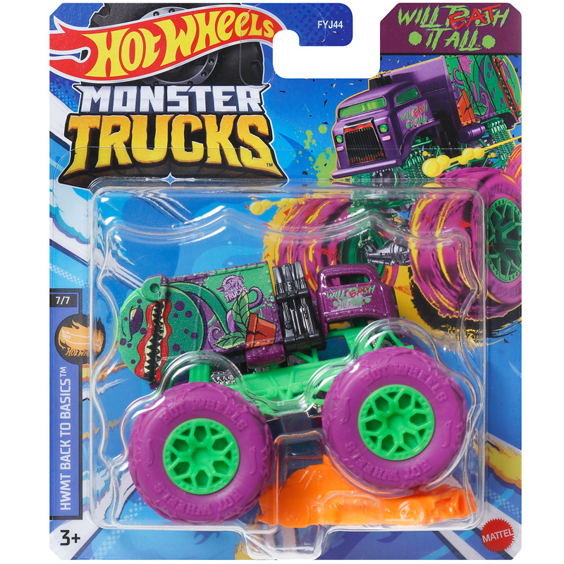 Mattel Hot Wheels 1/64 Monster - Hot Wheels Car Monster Trucks review and price