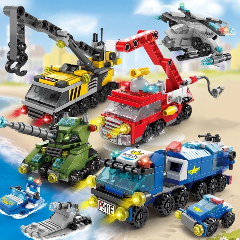 City Fire Car Building Blocks  - Lego Set City review and price